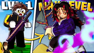 Mastering MOON BREATHING in ROBLOX... It's CRAZY!! | Demon Blade