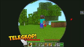 TELESCOPE DI MCPE? (KONSEP) - FITUR ZOOM VERSI MINECRAFT!