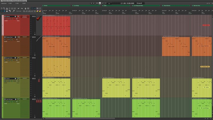 Teardown of Cue 08 - "Fleeing the Assailant" (Score of aborted Colombian film) [TURN ON CAPTIONS!]