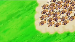 Ash kembali ke Kanto, Kentero bersemangat sekali