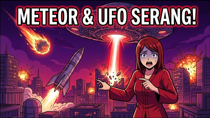 Kota Diserang Meteor & UFO: Perang Lawan Alien!