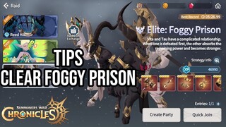 Tips Newbie Untuk Clear Party Raid Foggy Prison | Summoners War: Chronicles