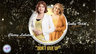 Jinky Vidal sings "Don't Give Up" by Cherry Labating | ASOP Special