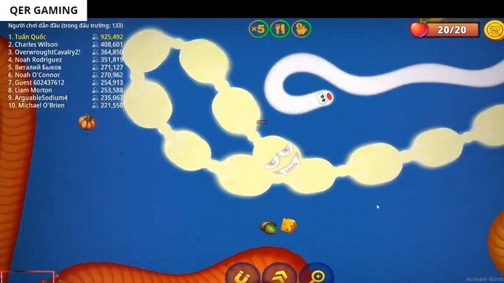 Rắn săn mồi, Game rắn top 1 kịch kính và vui nhộn - ZonZin TV #288 5