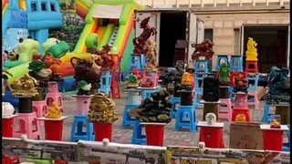 一会让一把一把扔，一会让一个一个扔，我太难了！