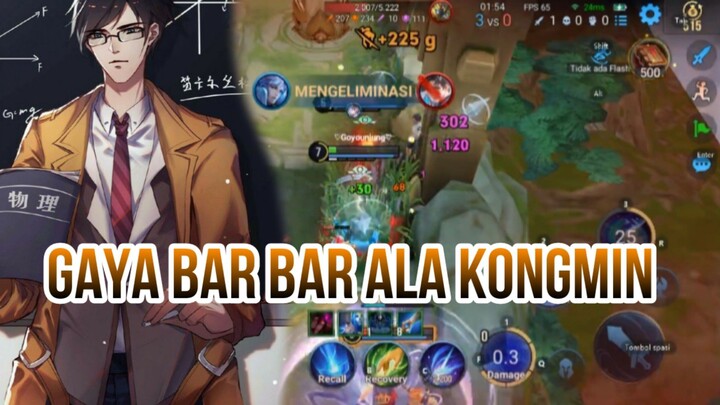 GAYA BAR BAR ALA KONGMIN