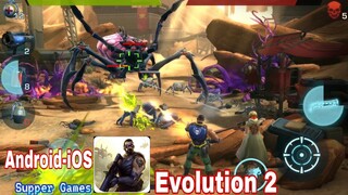 Evolution 2: Battle. Action shooter-Android-IOS-Gameplay p1
