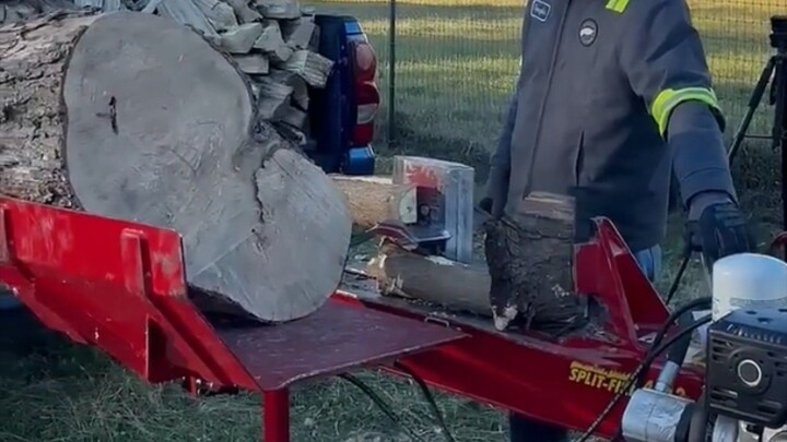 splitting wood is just the beginning. God gave us trees to feed us, build our homes and keep us warm