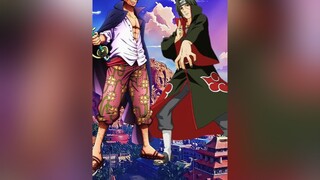 anime narutoshippuden naruto onepiece luffy shanks itachi zoro madara animeedit edit vs fyp