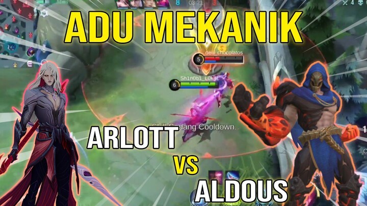 Adu Mekanik Arlott vs Aldous - Shinobi Arlott