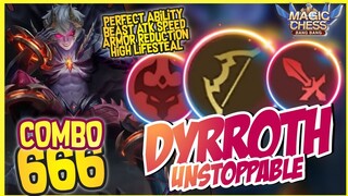 HYPER 3 STAR DYRROTH COMBO 666 ARCHER ! 6 ARCHER 6 ABYSS 6 WM ! MAGIC CHESS
