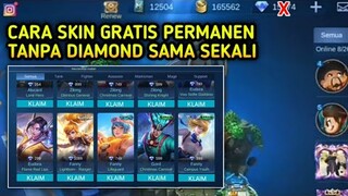 KODE RAHASIA!!! | CARA DAPAT SKIN GRATIS TANPA DIAMOND MOBILE LEGEND | EVEN TERBARU