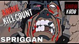 Spriggan (1998) ANIME KILL COUNT