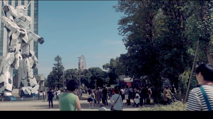 Hebatnya kan Odaiba Unicorn Gundam, butuh waktu dua tahun untuk menyelesaikan patung Gundam one-to-o