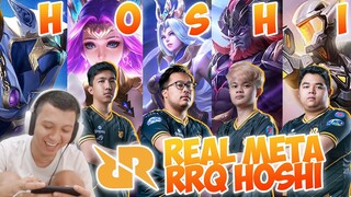 FULL TEAM RRQ HOSHI MAIN PAKAI META HOSHI !!! MEMBANTAI DENGAN LAWAK !!!