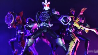 Bought and unboxed all forms of Kamen Rider OOOSHF1.0 at once! Model sharing-Vol.4 (anniversary movi