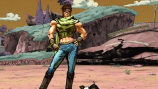 The second Qiao fights for the Stardust Crusaders' lines. The old second Qiao must have more combat 