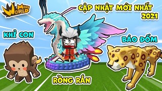 [MINI WORLD] BẢN CẬP NHẬT MỚI NHẤT 2021 VỚI NHỮNG SINH VẬT MỚI SIÊU ĐẸP