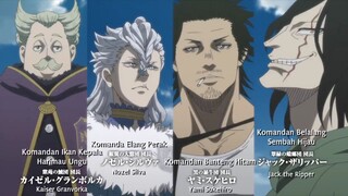 AMV | Pertarungan para komandan black Clover