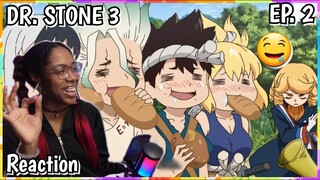 Bread Never Looked So Good | 📷👀 | DR. STONE 3 Episode 2 Reaction | Lalafluffbunny