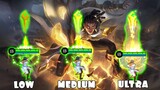 Brody Ore-chemist Collector Skin in Different Graphics Settings MLBB