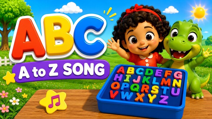 ABC Adventure for Kids 🦖👧 | Learn Letters A to Z | Preschool Educational Video