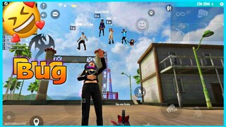 Free Fire Bug Bay đứng trên không trung cực hài😂 | Top 4 bug and trick free fire