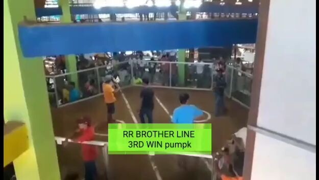 RR BROTHER LINES STRIKE 3RD WIN PUMPKIN GREY