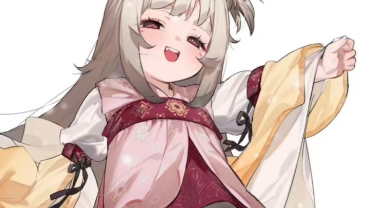 The Great Love Immortal Lord has given all his tenderness to the little fox fairy.