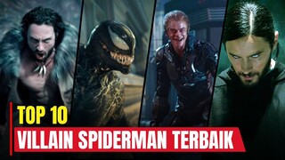 SPIDERMAN SAMPE KALAH TELAK LAWAN MEREKA !! | INI 10 VILLAIN SPIDERMAN TERBADASS SEPANJANG MASA