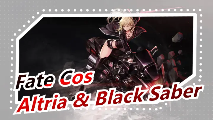 [Fate Cos] How to Cosplay With a Black Plastic Bag / Altria in Summing Suit & Black Saber