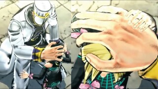 Jotaro Taking Care of Little Jolyne in Morioh 承太郎が森王でジョリンの世話をしている Stone Ocean Good Beginning Version