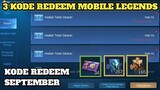 UPDATE 3 KODE REDEEM MOBILE LEGENDS MASIH BISA DI PAKAI BULAN SEPTEMBER 2020 PART 2 - MLBB