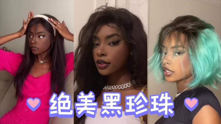 【Black Rose】Black Barbie, stunning black pearl—beautiful people are beautiful no matter their skin c