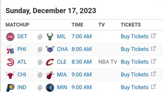 NBA Picks l December 17, 2023 l Philippine Time | Pinoy Silent Picks
