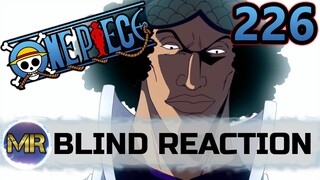 One Piece Episode 226 Blind Reaction - AOKIJI!