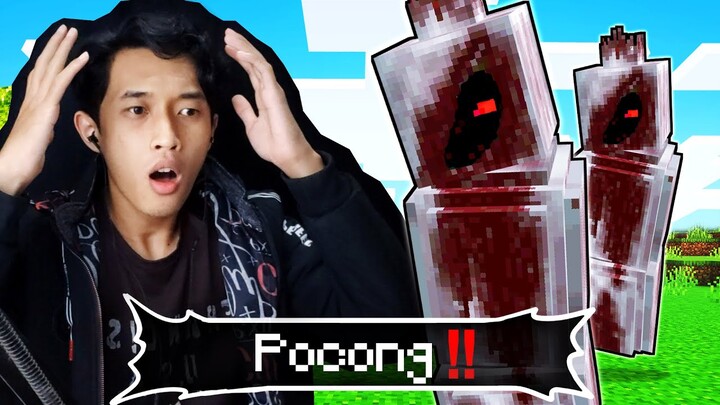 ADA POCONG MUNCUL DI DUNIA MINECRAFTKU‼️ Minecraft Survival Naruto Jedy Crystal 𝐄𝐏. 28