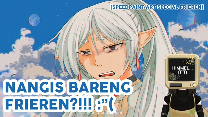 Nangis sekebon pas nontonnya :"( || Frieren Fanart Timelapse.