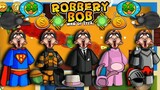 Robbery Bob - All Costumes Funny Video Game Part 165