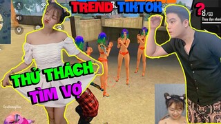 Free Fire : Em Hàng Xóm Thử Thách Cow TV Trend TikTok "Thử Thách Tìm Vợ" Thắng Thì Làm Gì Em Cũng Đc