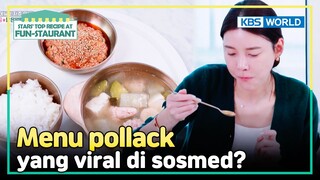 [IND/ENG] Rasanya pollack asin yang viral di sosmed? | Fun-Staurant | KBS WORLD TV 240408