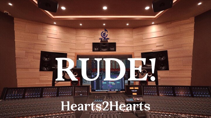Hearts2Hearts «RUDE!» สตูดิโอบันทึกเสียงหรูหราหลักล้าน ฟังดังๆ