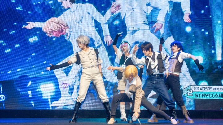 اقفز عبر الأبعاد مع الرقص! انقر لتستمتع بالمسرح الكبير الذي يضم خمسين عضوًا من PLAVE! [PLAVE]