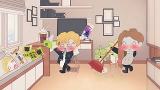妈妈！我真的没在打... ... QAQ