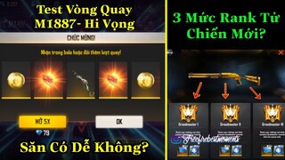 [Garena Free Fire]/Hé Lộ 3 Mức Rank Tử Chiến Mới,Thông Tin Thêm Chuỗi Sự Kiện Ngày Thanh Trừng 3.0?