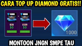 BUG TERBARU!!! | CARA TOP UP DIAMOND GRATIS MOBILE LEGEND | NO BUG ML