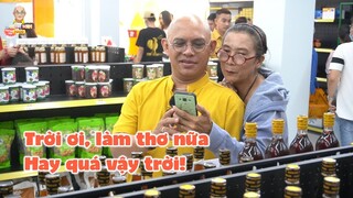 Bà con Tây Ninh mừng rỡ kéo nhau đến Foodmart làm thơ chúc mừng Color Man khai trương hồng phát!