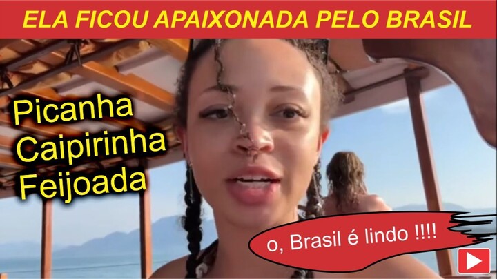 GRINGA AMANDO O BRASIL
