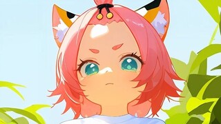 只…只是有点热而已！☀