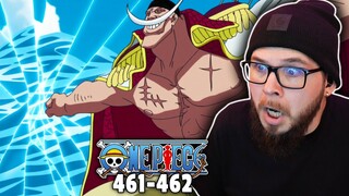 WHITEBEARDS DEVIL FRUIT IS OP!! | ONE PIECE Ep 461-462 REACTION